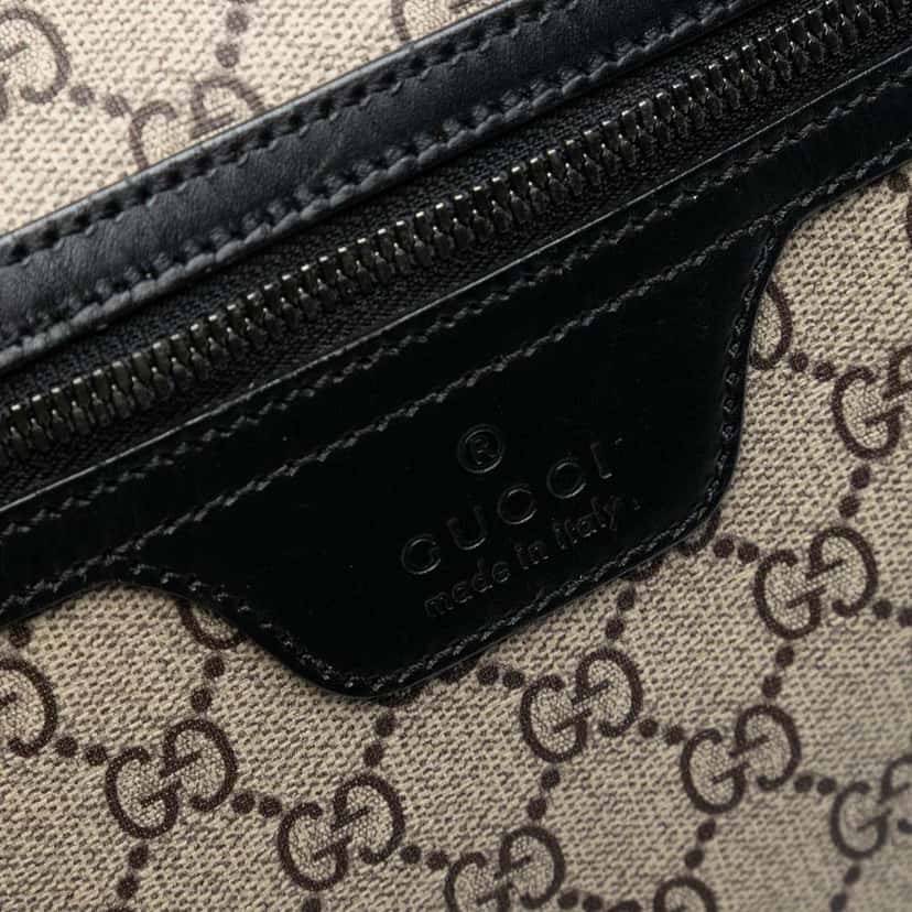 Gucci GG Supreme Crossbody Brown Canvas Good condition - Box View