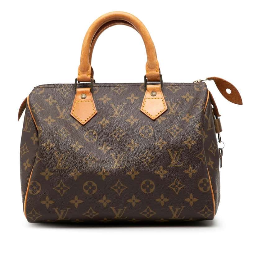 Louis Vuitton Monogram Speedy 25 Brown Good condition - Front View