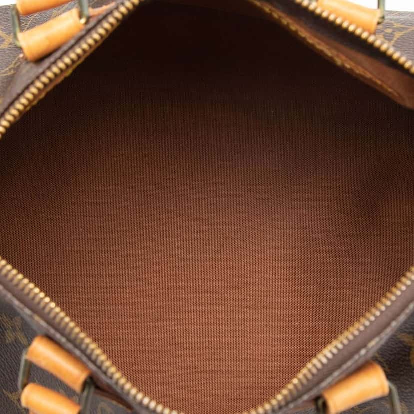 Louis Vuitton Monogram Speedy 25 Brown Good condition - Model View