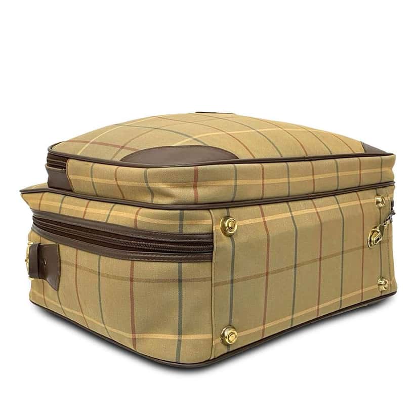 Burberry Vintage Check Canvas Business Bag Brown Canvas Very good condition - Inside View