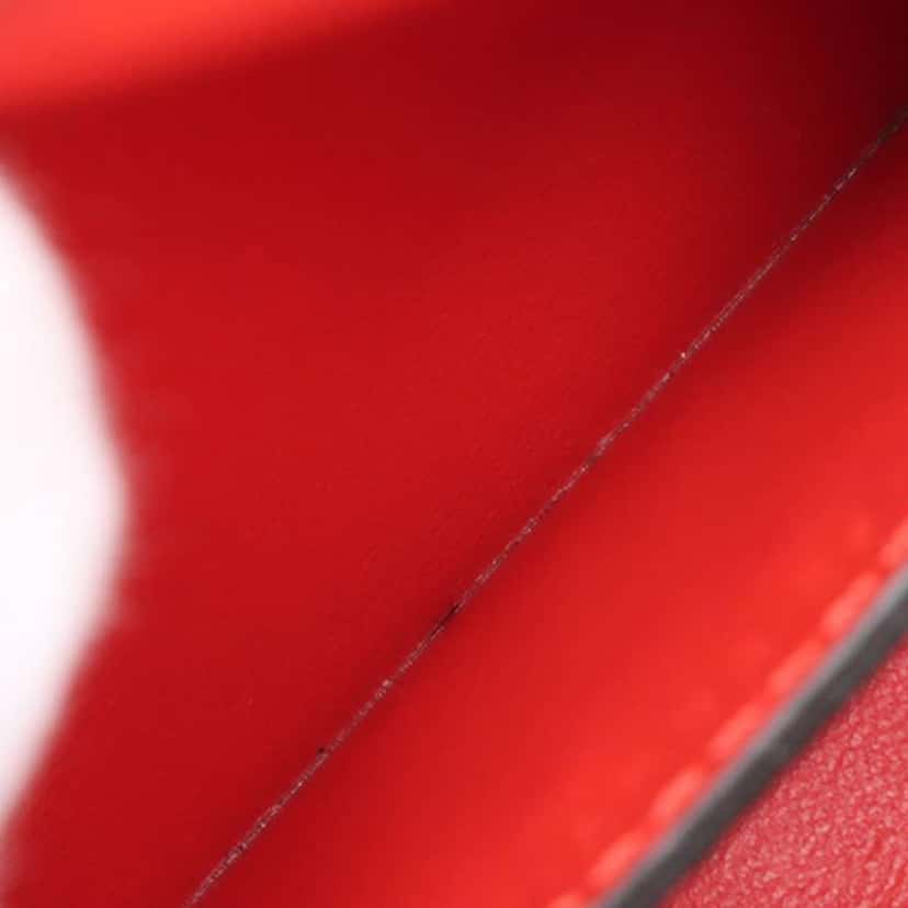 Fendi Mini Leather Selleria Baguette Satchel Red Leather Very good condition - Model View