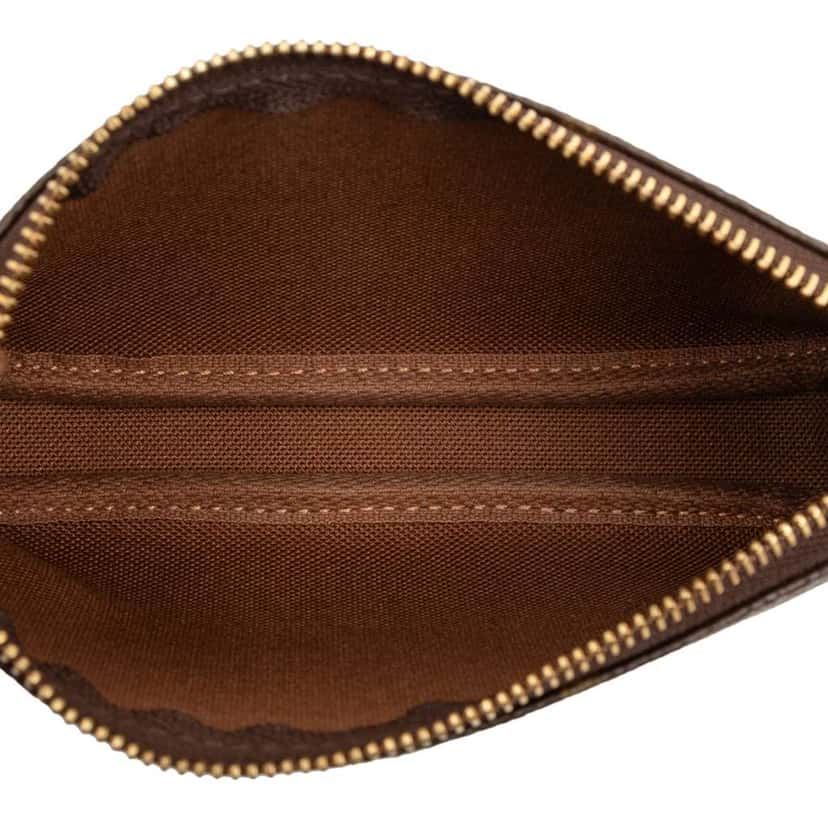 Louis Vuitton Monogram Mini Pochette Accessoires Brown Very good condition - Model View