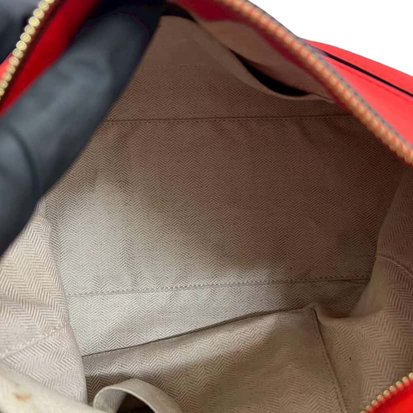 Loewe Medium Calfskin Puzzle Satchel Red Leather Very good condition - Box View