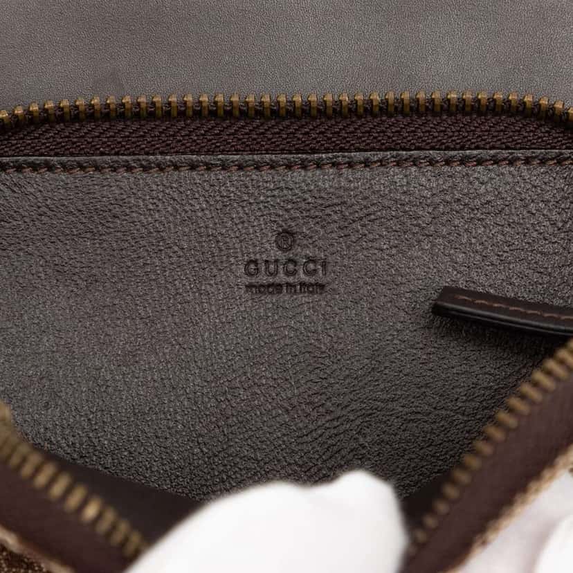 Gucci GG Canvas Crossbody Brown Canvas Very good condition - Box View