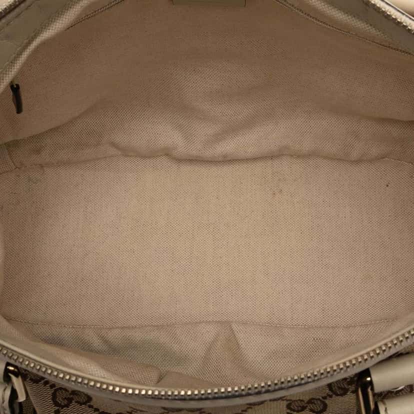 Gucci GG Canvas Sukey Satchel Beige Very good condition - Model View