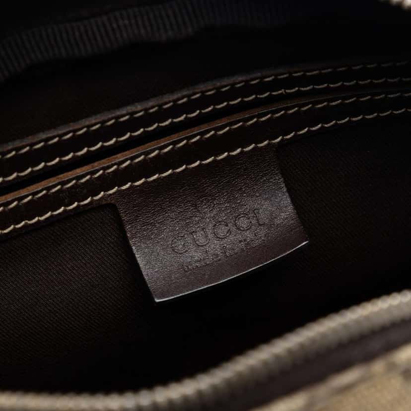 Gucci GG Supreme Crossbody Brown Canvas Very good condition - Box View