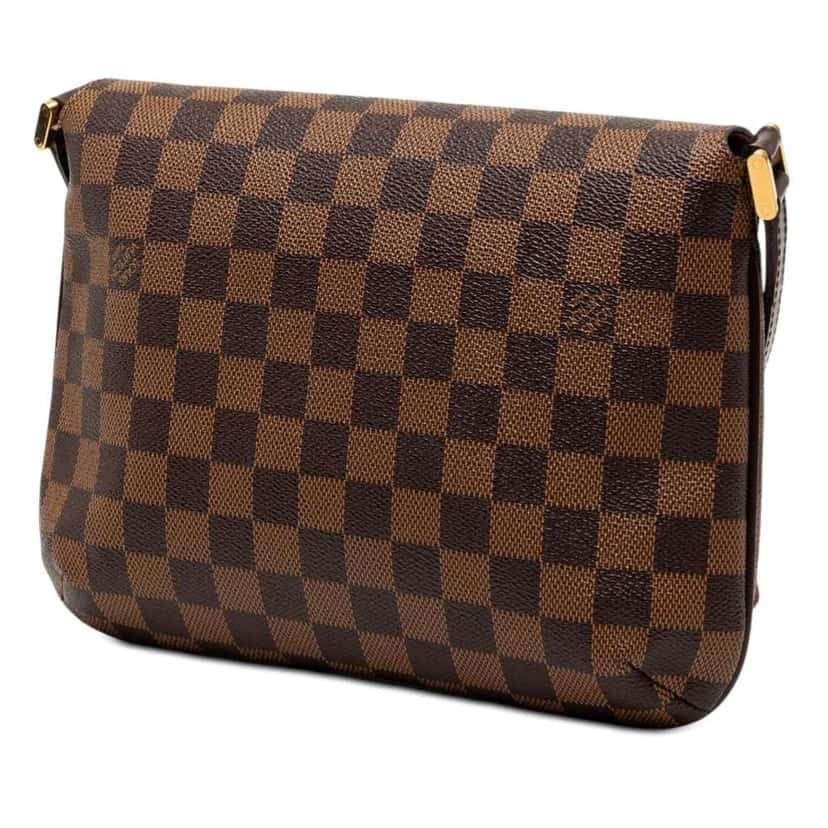 Louis Vuitton Damier Ebene Musette Tango Long Strap Brown Very good condition - Back View