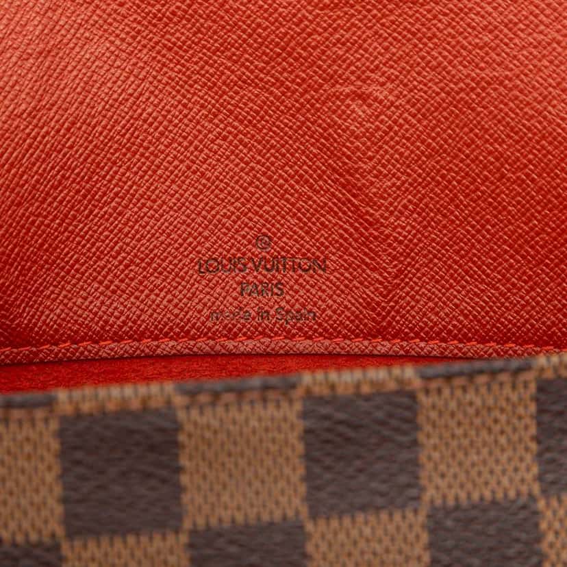 Louis Vuitton Damier Ebene Musette Tango Long Strap Brown Very good condition - Box View