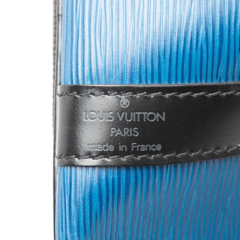 Louis Vuitton Epi Petit Bicolor Noe Blue Leather Very good condition - Box View