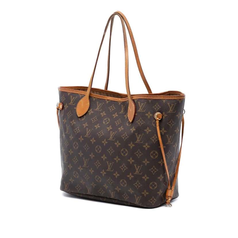 Louis Vuitton Monogram Neverfull MM Brown Very good condition - Back View