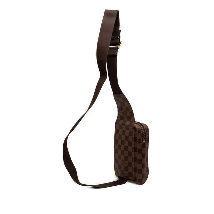 Louis Vuitton Damier Ebene Geronimos Brown Very good condition - Back View