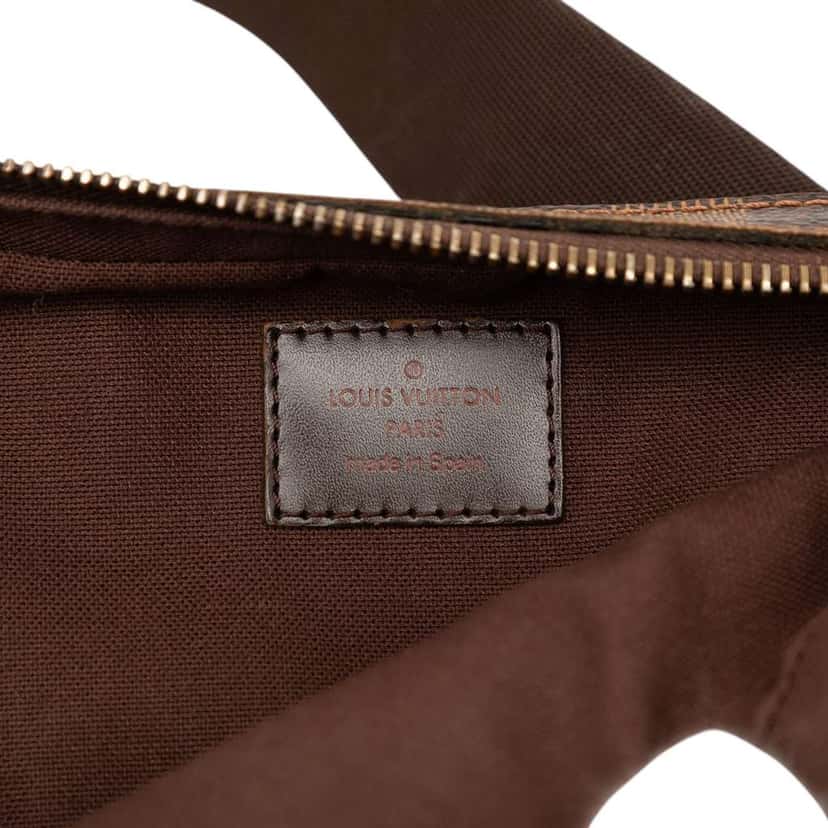 Louis Vuitton Damier Ebene Geronimos Brown Very good condition - Box View