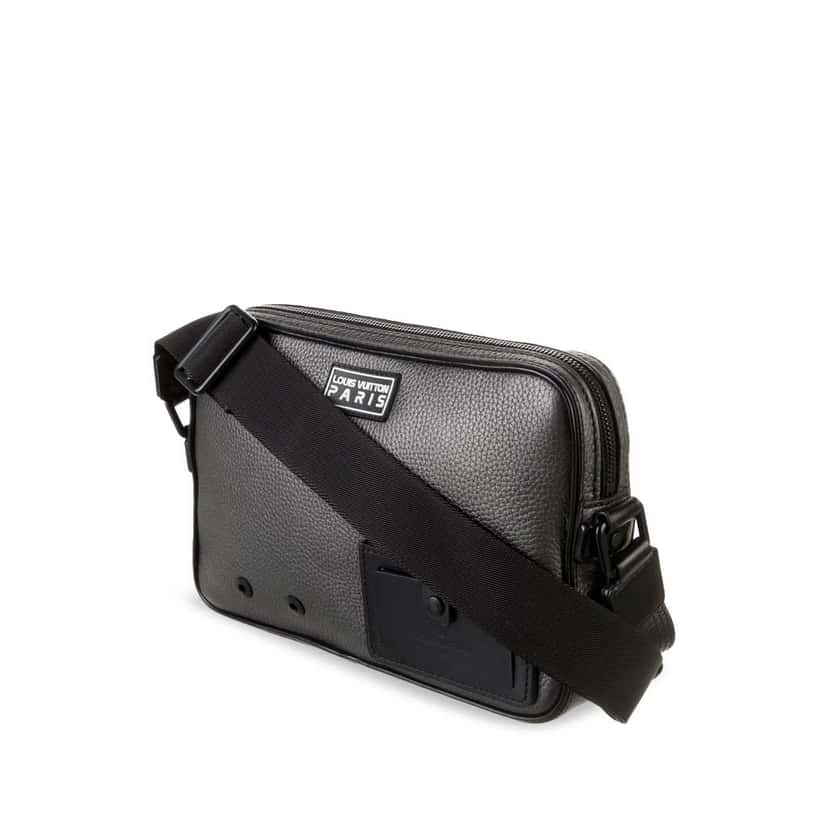 Louis Vuitton Taurillon Alpha Grey Leather Very good condition - Back View