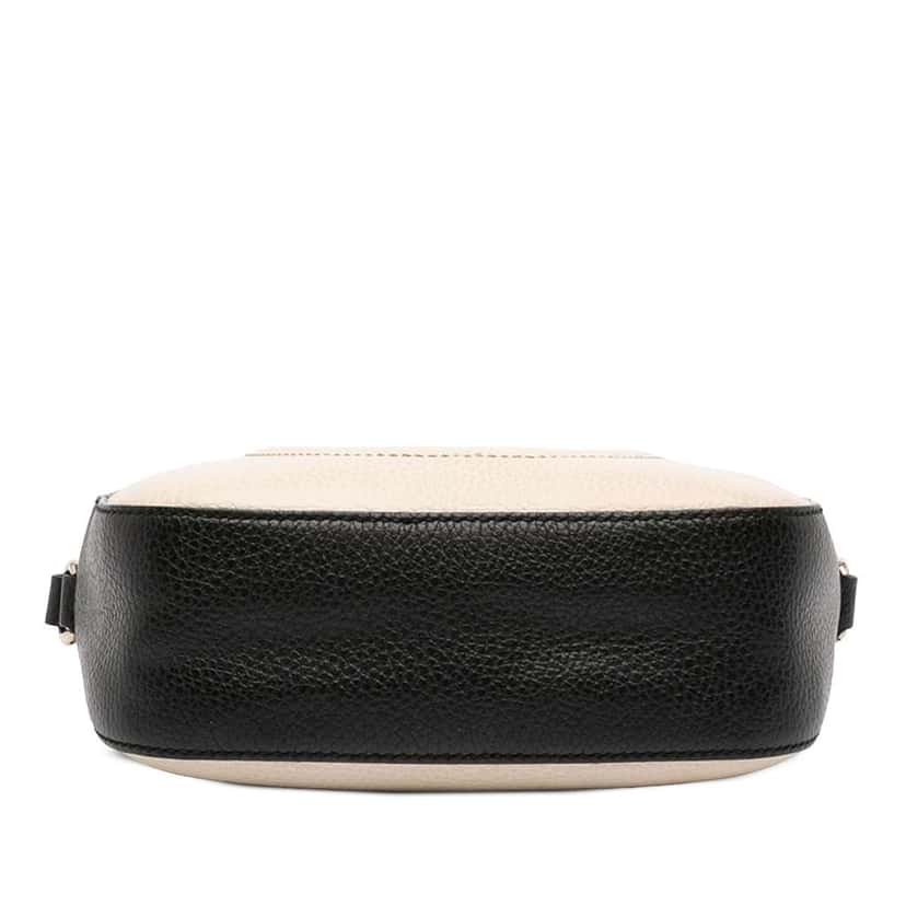 Gucci Small Bicolor Leather Soho Disco Crossbody White Leather Very good condition - Inside View