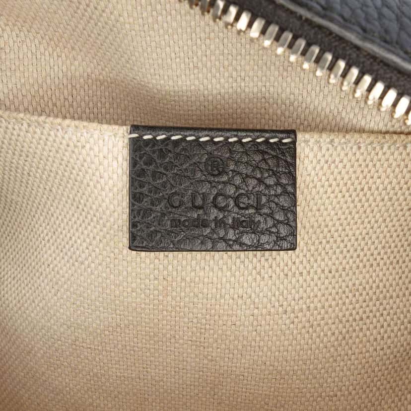 Gucci Small Bicolor Leather Soho Disco Crossbody White Leather Very good condition - Box View
