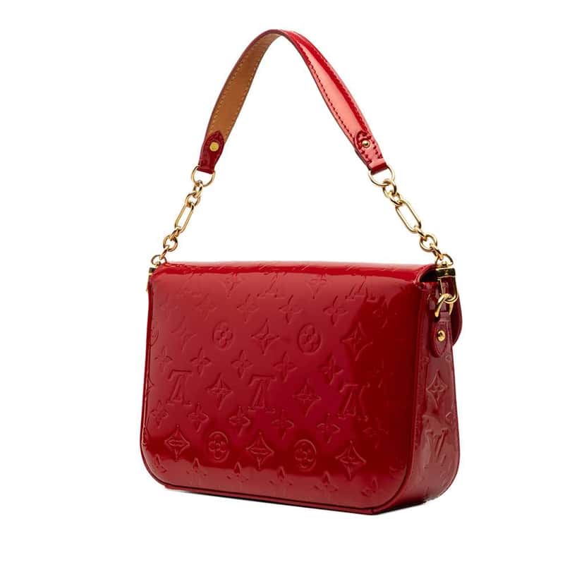 Louis Vuitton Monogram Vernis Rodeo Drive Red Leather Very good condition - Back View