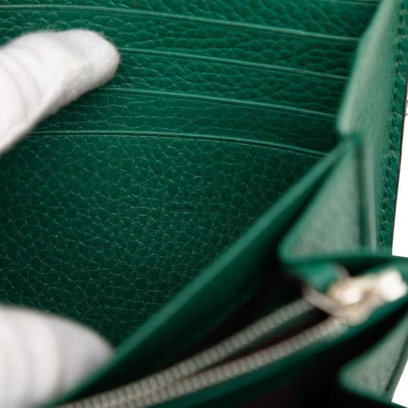 Gucci Leather Dionysus Wallet on Chain Green Leather Very good condition - Box View