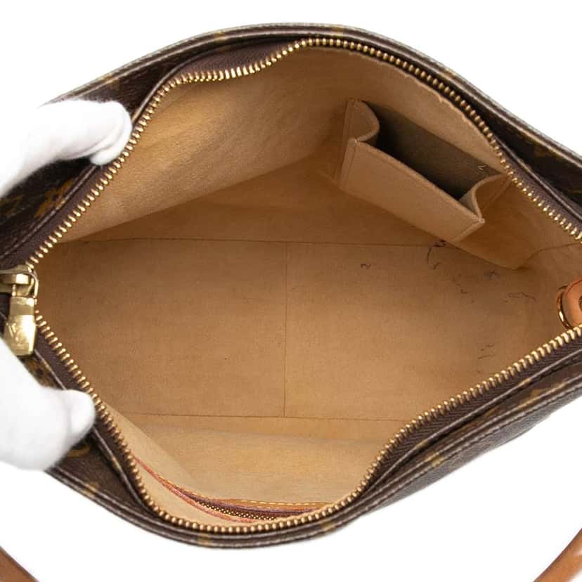 Louis Vuitton Monogram Looping GM Brown Very good condition - Model View