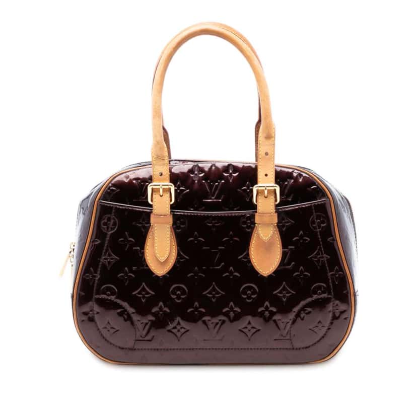 Louis Vuitton Monogram Vernis Summit Drive Purple Leather Very good condition - Front View