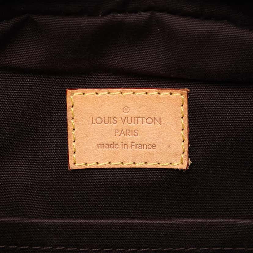 Louis Vuitton Monogram Vernis Summit Drive Purple Leather Very good condition - Box View