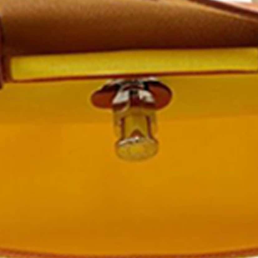 Hermès Toile Herbag Zip 31 Yellow Canvas Very good condition - Model View