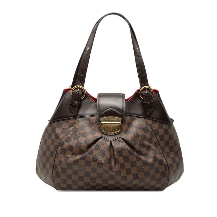 Louis Vuitton Damier Ebene Sistina GM Brown Very good condition - Front View