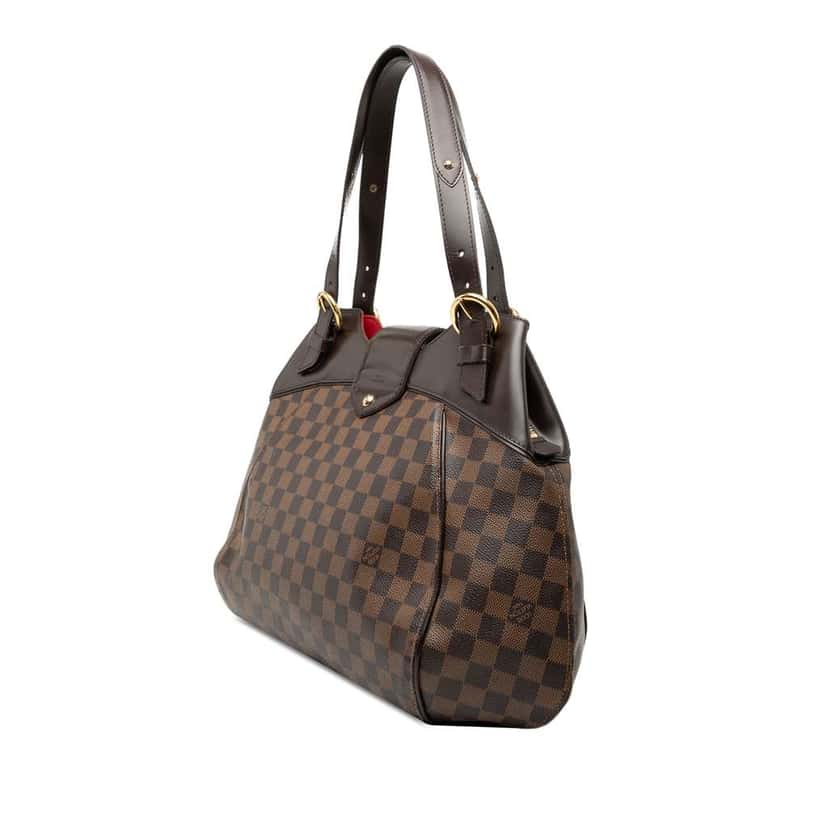 Louis Vuitton Damier Ebene Sistina GM Brown Very good condition - Back View