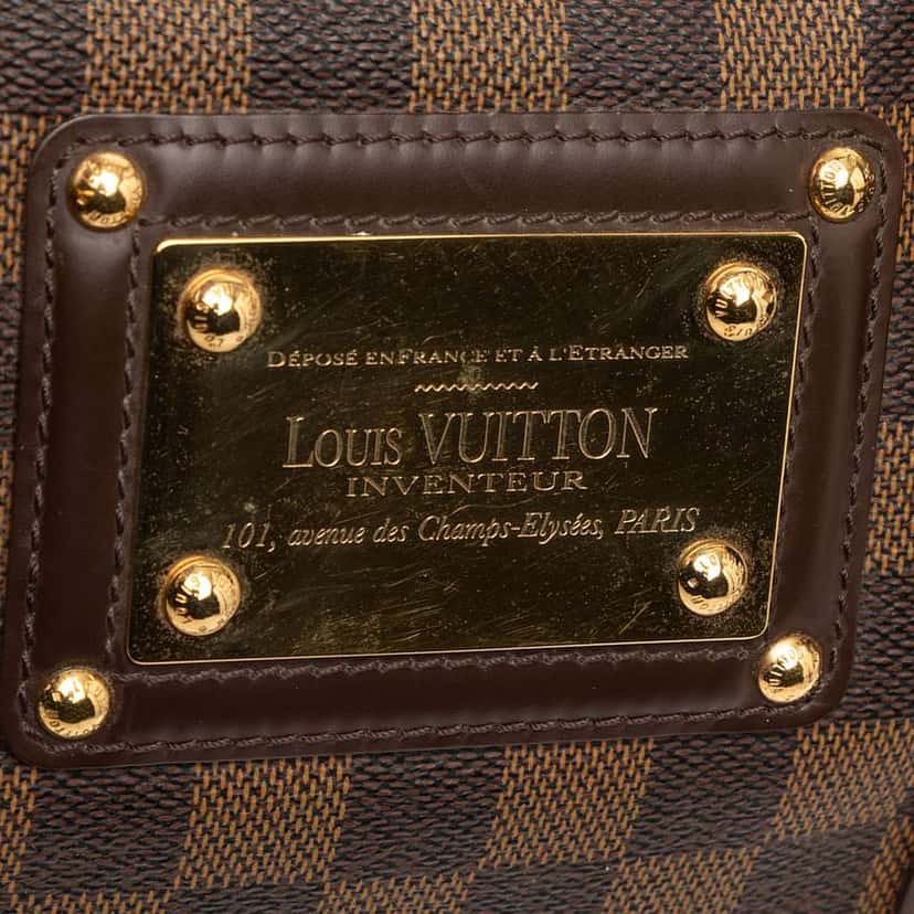 Louis Vuitton Damier Ebene Berkeley Brown Very good condition - Box View
