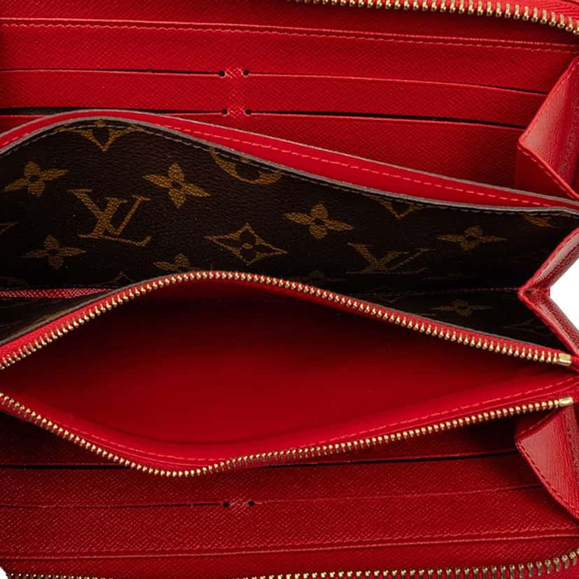 Louis Vuitton Monogram Retiro Zippy Wallet Brown Very good condition - Model View