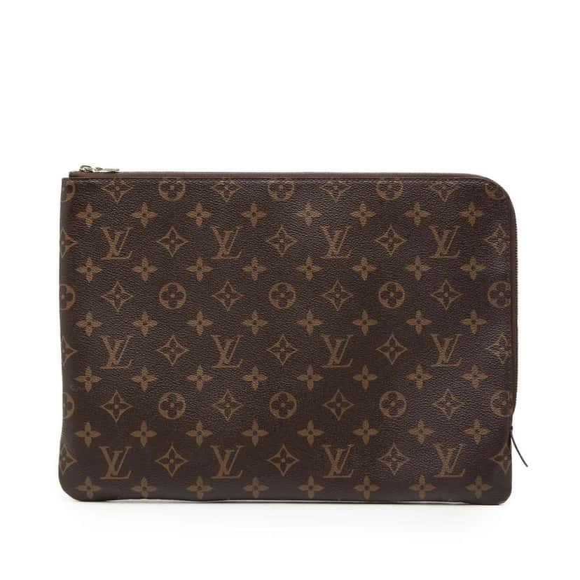 Louis Vuitton Monogram Etui Voyage MM Brown Very good condition - Front View