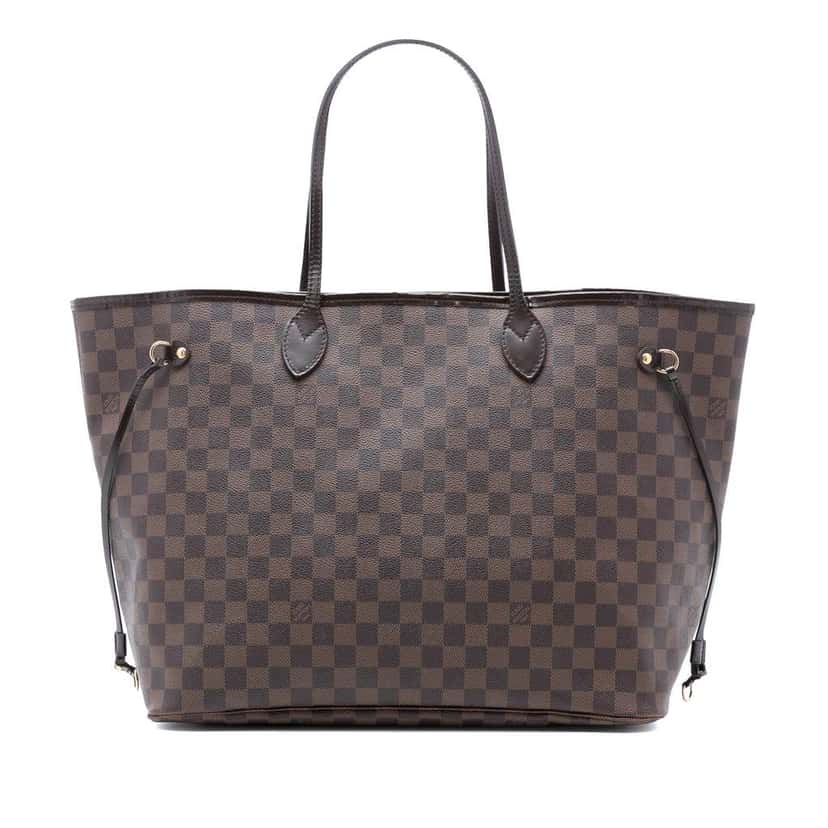 Louis Vuitton Damier Ebene Neverfull GM Brown Very good condition - Front View