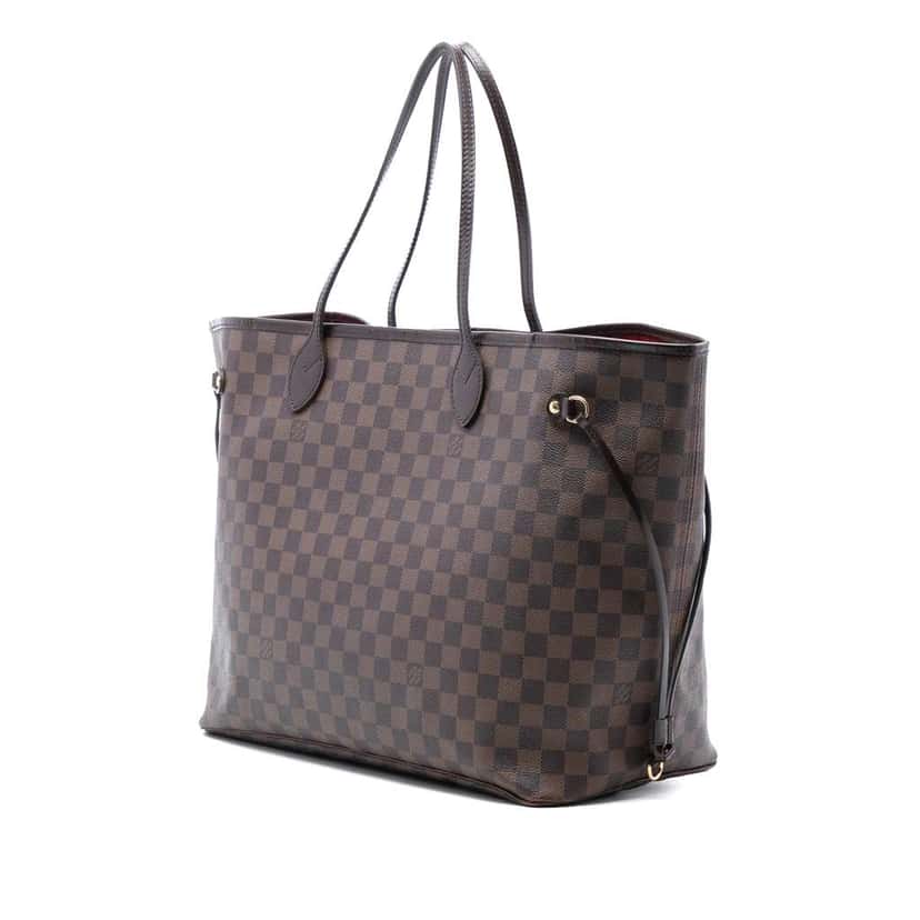 Louis Vuitton Damier Ebene Neverfull GM Brown Very good condition - Back View