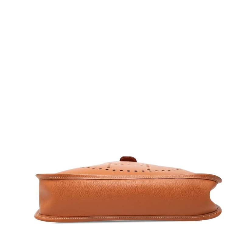 Hermès Epsom Evelyne PM Brown Leather Very good condition - Inside View