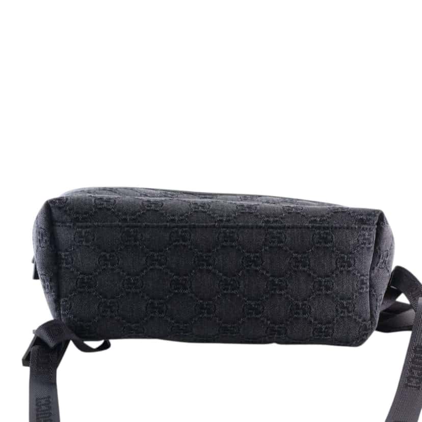 Gucci Kids GG Denim Backpack Grey Denim Never worn - Box View