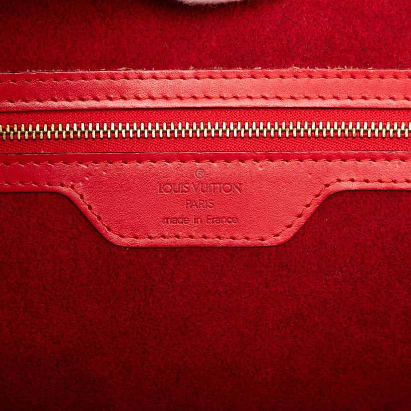 Louis Vuitton Epi Saint Jacques GM Long Strap Red Leather Very good condition - Box View