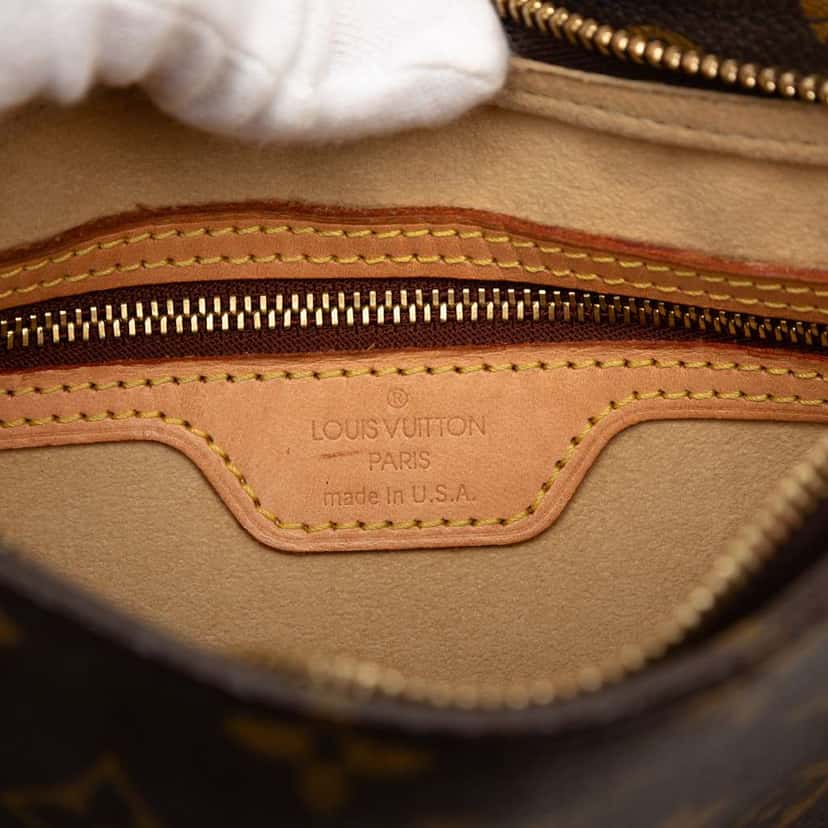 Louis Vuitton Monogram Looping MM Brown Very good condition - Box View