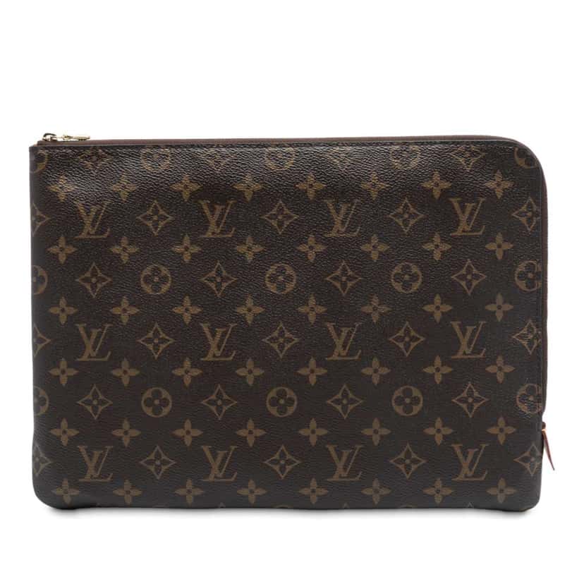 Louis Vuitton Monogram Etui Voyage MM Brown Very good condition - Front View