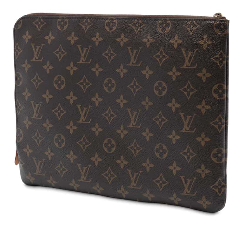 Louis Vuitton Monogram Etui Voyage MM Brown Very good condition - Back View