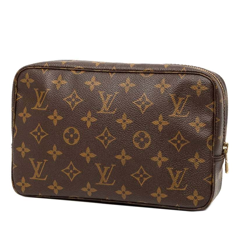 Louis Vuitton Monogram Trousse Toilette 23 Brown Very good condition - Back View