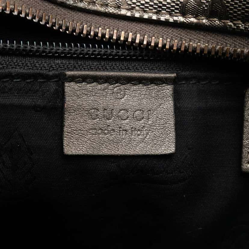 Gucci GG Imprime Tote Brown Canvas Good condition - Box View