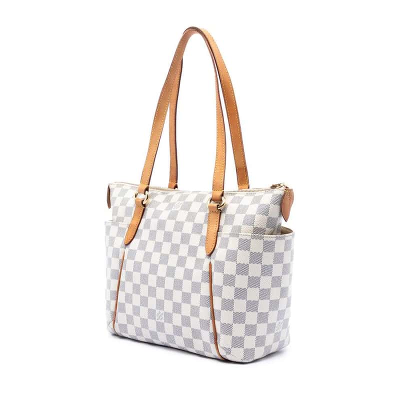 Louis Vuitton Damier Azur Totally PM White Very good condition - Back View