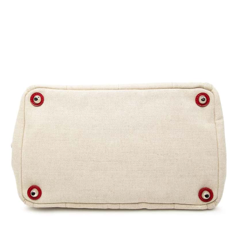 Prada Canvas Canapa Mistolino Tote Brown Canvas Very good condition - Inside View