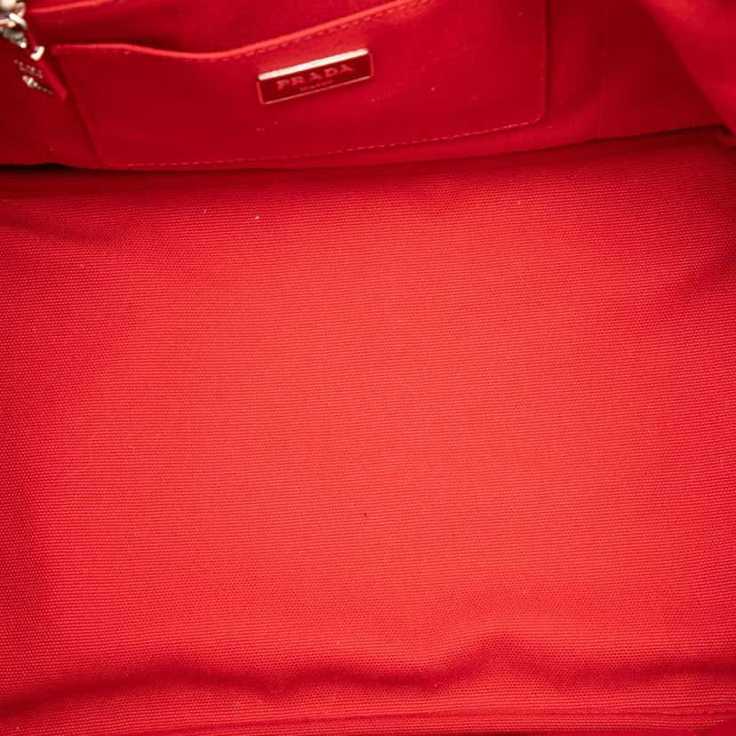 Prada Canvas Canapa Mistolino Tote Brown Canvas Very good condition - Model View