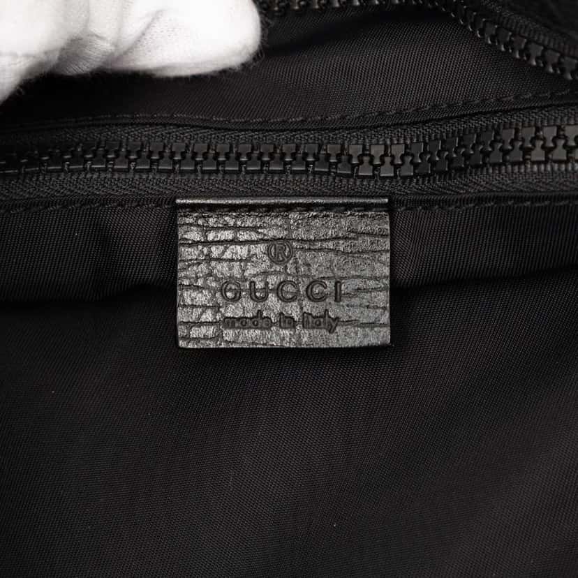 Gucci GG Supreme Crossbody Black Canvas Very good condition - Box View