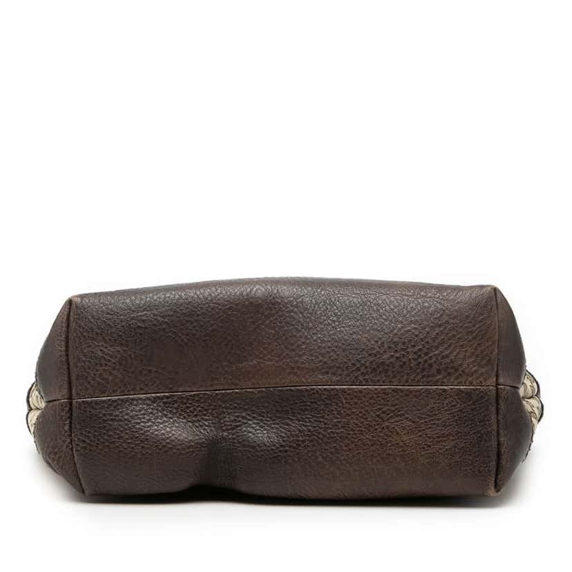 Gucci GG Canvas Laidback Crafty Tote Brown Canvas Good condition - Inside View