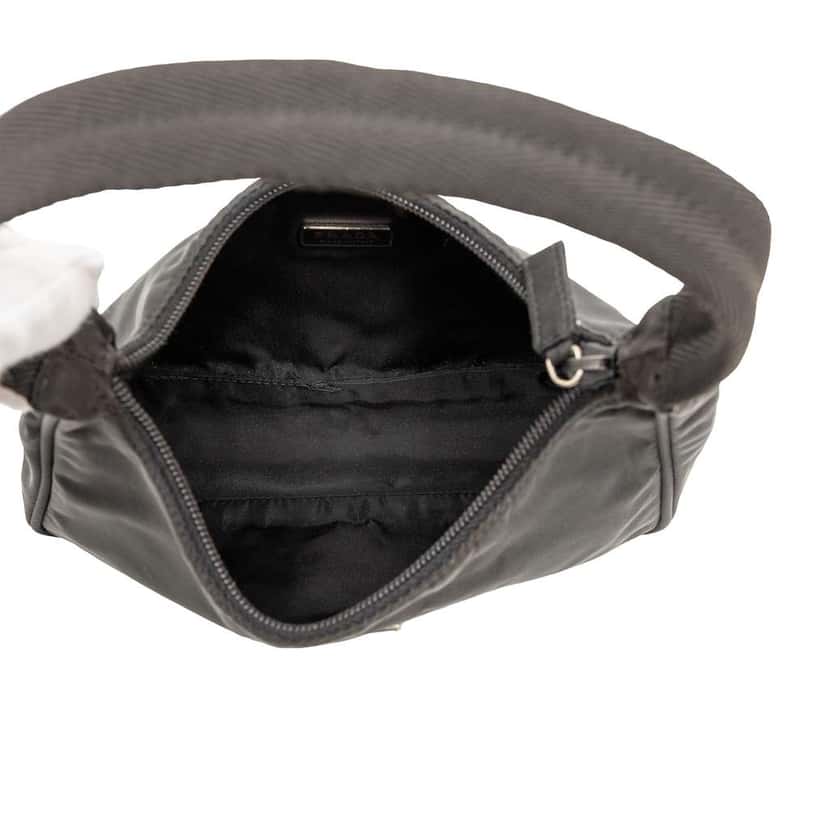 Prada Mini Tessuto Sport Shoulder Bag Black Very good condition - Model View