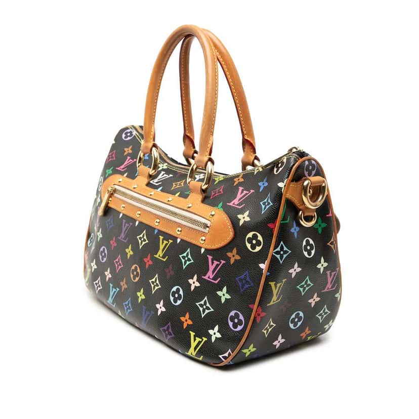 Louis Vuitton Monogram Multicolore Rita Black Very good condition - Back View