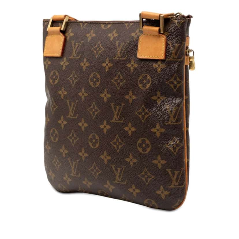 Louis Vuitton Monogram Bosphore Pochette Brown Very good condition - Back View