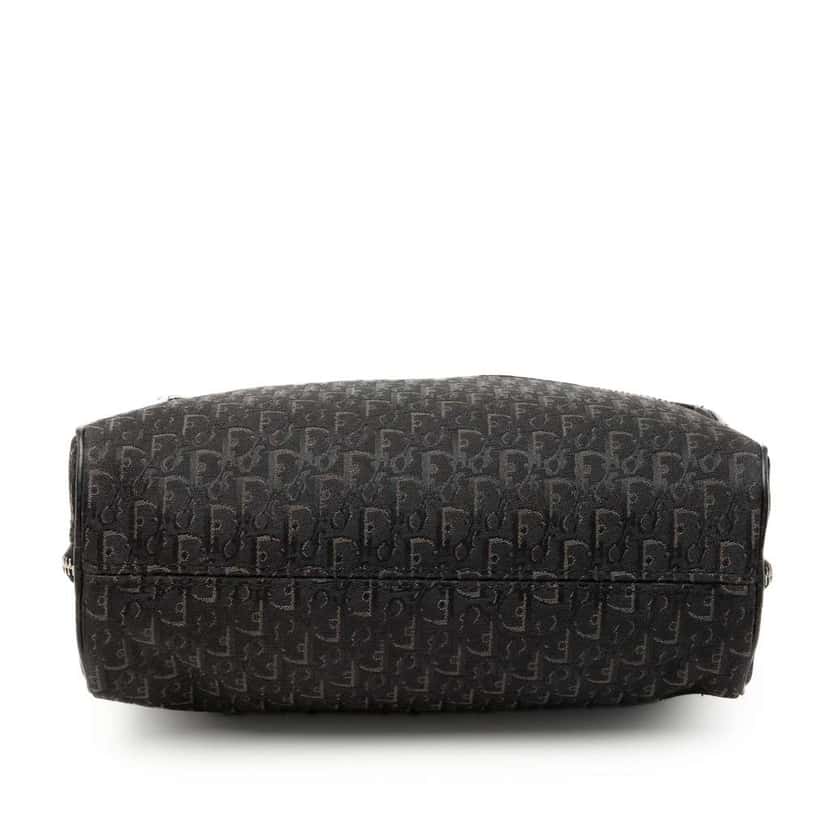 Dior Diorissimo Trotter Canvas Handbag Black Canvas Very good condition - Inside View