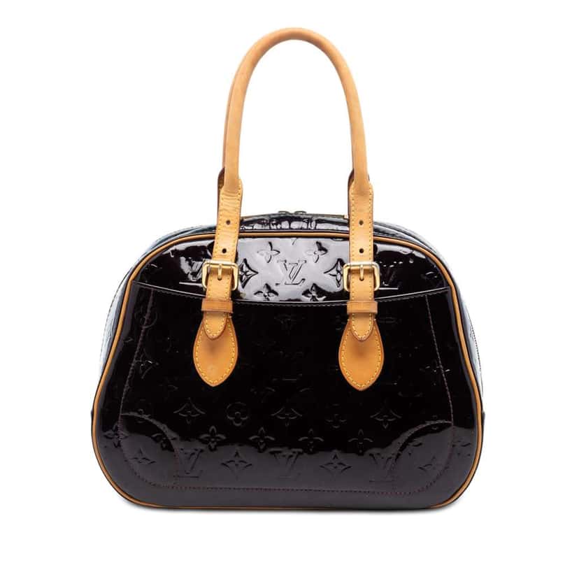 Louis Vuitton Monogram Vernis Summit Drive Purple Leather Very good condition - Front View